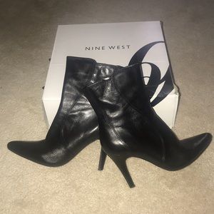 Nine West heeled booties